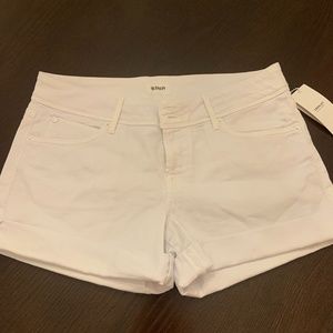 Hudson - Croxley White Jean Shorts - Size 29